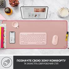 Килимок LOGITECH Desk Mat Studio Series Darker Rose (956-000053)
