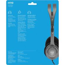 Гарнітура LOGITECH Stereo Headset H110