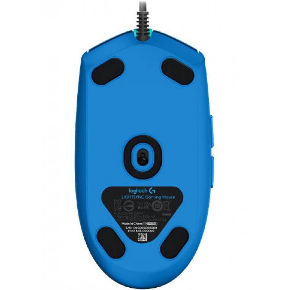 У Фокстрот Миша Logitech G102 Lightsync USB Blue (910-005801)