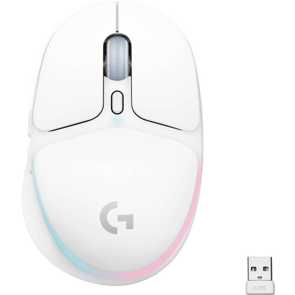 Мышь LOGITECH G705 White (910-006367)