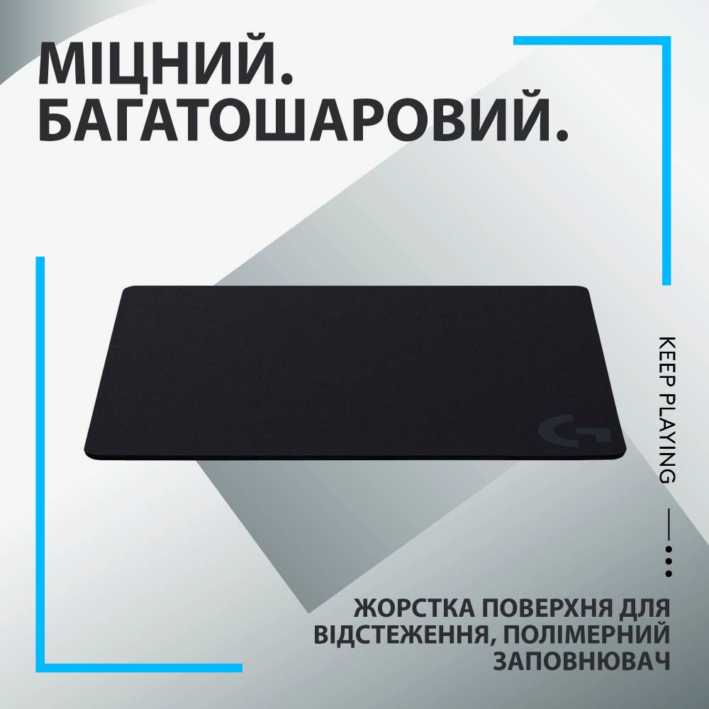 Килимок LOGITECH G440 Gaming (943-000791) Матеріал поверхні тканина