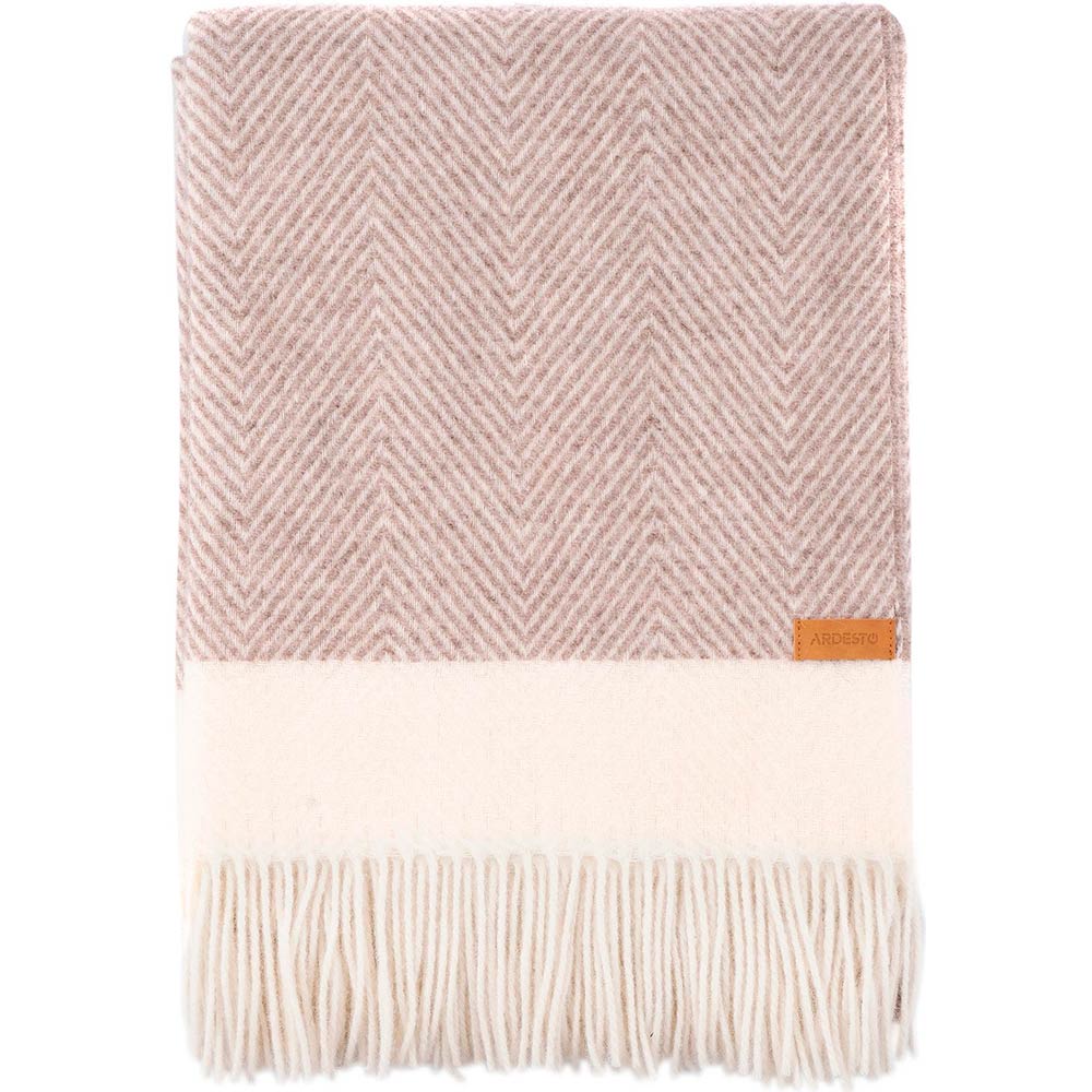 Плед ARDESTO Leonardo Bianco 140 x 200 см Taupe (ART0501LB) Вид один предмет