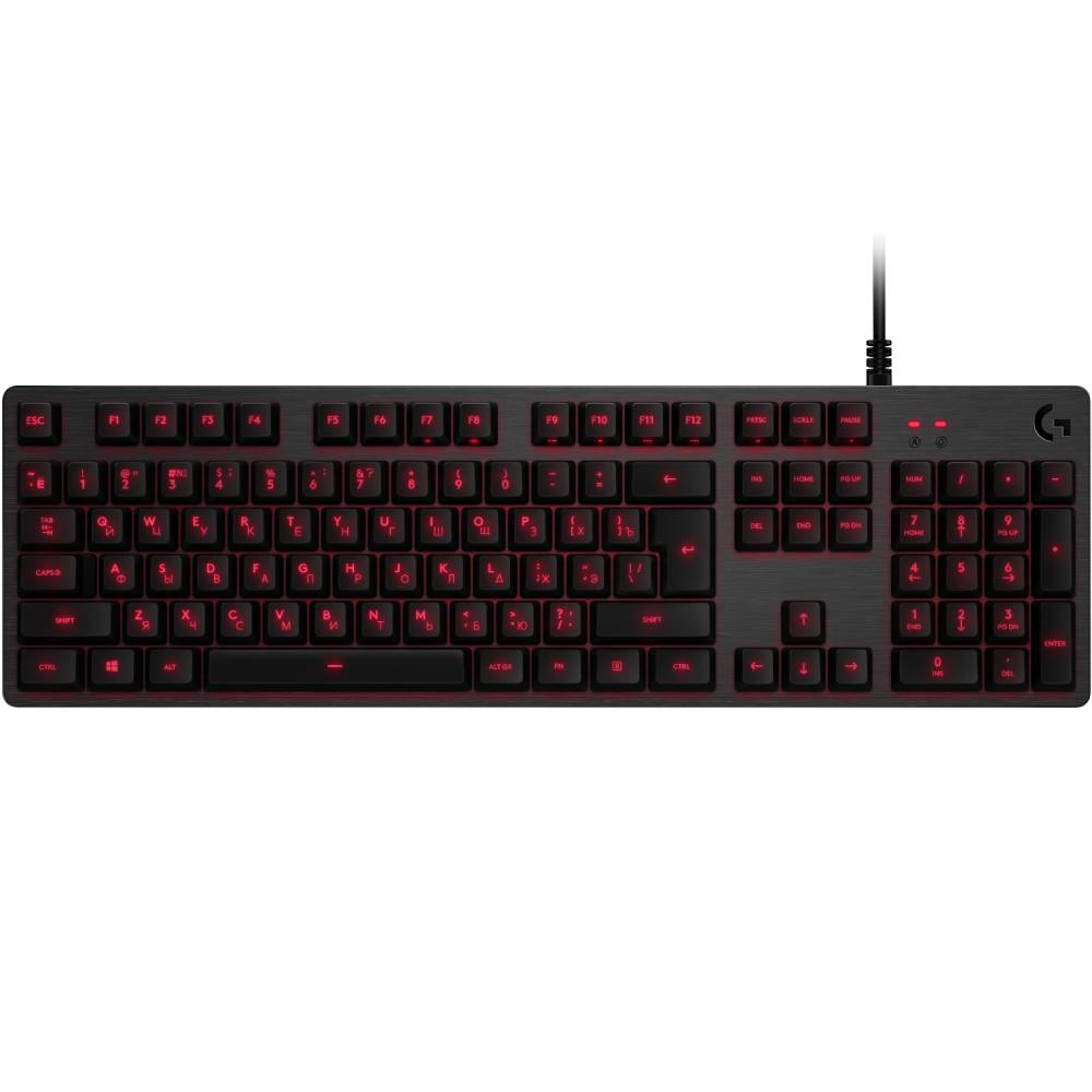 Клавіатура LOGITECH G413 Gaming US Carbon (920-008310)