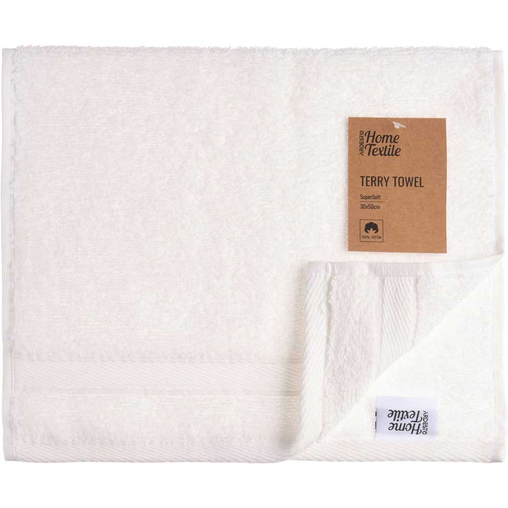 Рушник Ardesto SuperSoft 30х50 см White (ART2230PB)