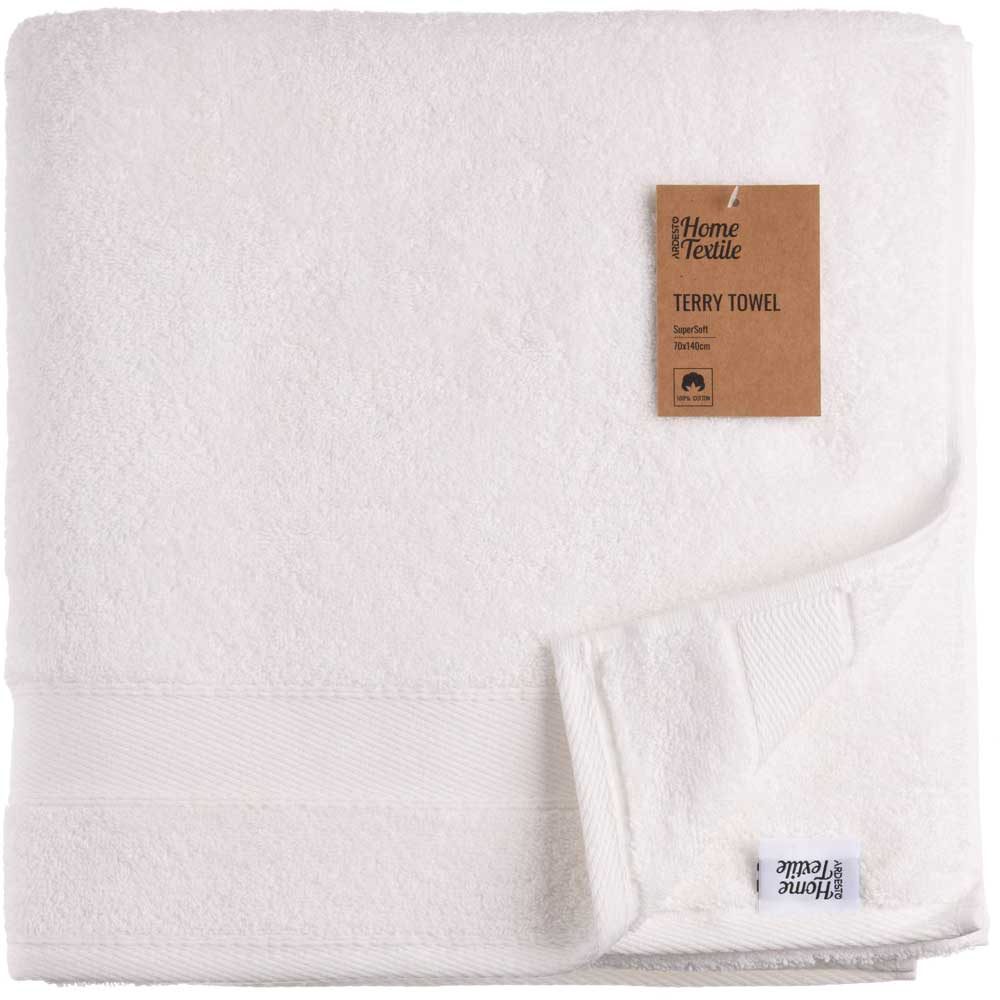 Рушник Ardesto SuperSoft 70х140 см White (ART2270PB)