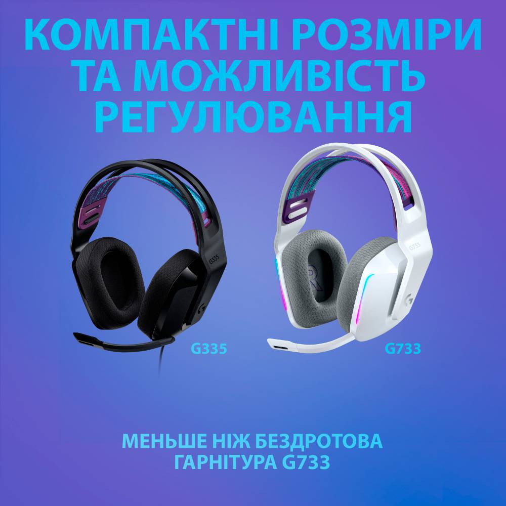 Фото Гарнитура LOGITECH G335 BLACK (981-000978)