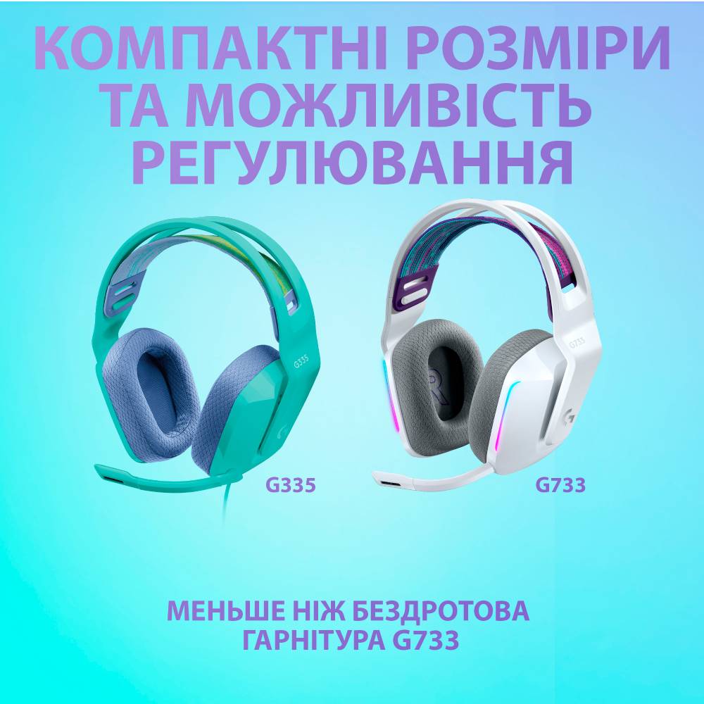 Покупка Гарнитура LOGITECH G335 MINT (981-001024)