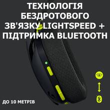 Гарнітура LOGITECH G435 LIGHTSPEED Wireless Gaming BLACK (981-001050)