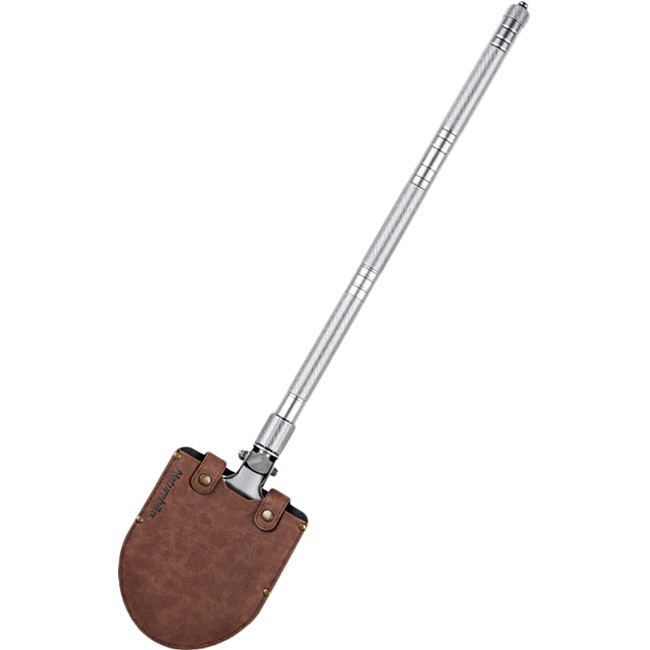 Багатофункціональна лопата NATUREHIKE Multifunctional outdoor shovel NH20GJ002 (6927595761847) Додатково функціонал: лопата, склобій, кресало, відкривалка для пляшок, пила, ніж