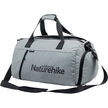 Сумка спортивная NATUREHIKE NH19SN002 размер L Grey (6927595738856)