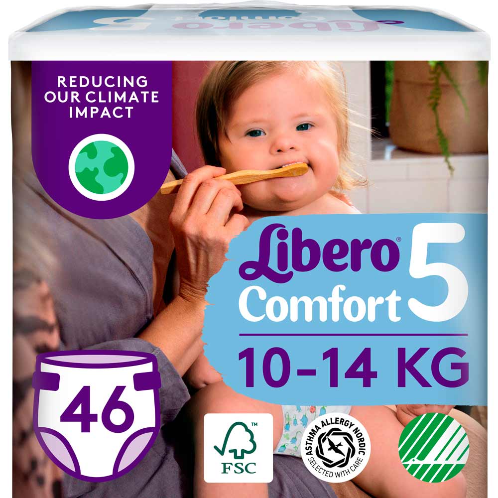 Підгузки Libero Comfort 10-14 кг 5 46 шт (7322541756936)