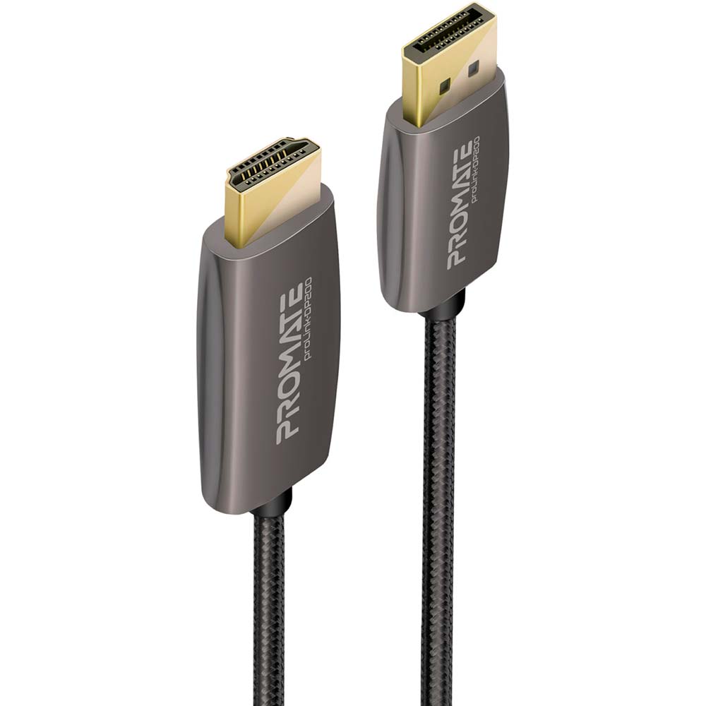 Кабель Promate ProLink-DP200 DisplayPort to HDMI 2 м Black (prolink-dp200.black) Кабель Promate ProLink-DP200 DisplayPort to HDMI 2 м Black (prolink-dp200.black)