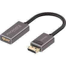 Адаптер Promate MediaLink-DP DisplayPort to HDMI Black (medialink-dp.black)