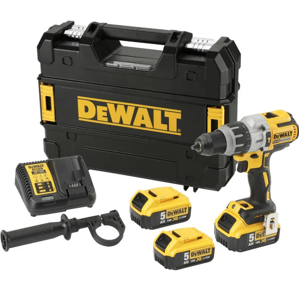 Ударная дрель DEWALT DCD996P3 Область применения сверление