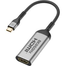 Адаптер Promate MediaLink-8K USB-C to HDMI 8K 60 Гц Grey (medialink-8k.grey)