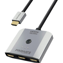 Кабель PROMATE MediaSwitch-H3 4K HDMI - 3хHDMI (mediaswitch-h3.silver)