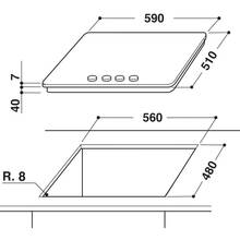 Варочная поверхность WHIRLPOOL GMA 6422/IX