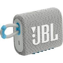 Портативна акустика JBL GO 3 Eco White (JBLGO3ECOWHT)