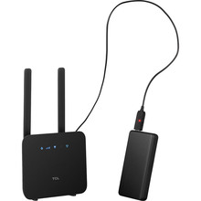 Wi-Fi роутер TCL LINKHUB 4G LTE Wi-Fi (HH42CV2) + Powerbank 15000мАч + USB кабель 5V-12V