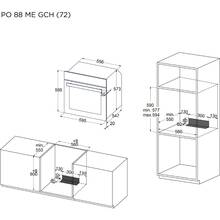 Духова шафа PYRAMIDA PO 88 ME GCH 72 (4260674992360)