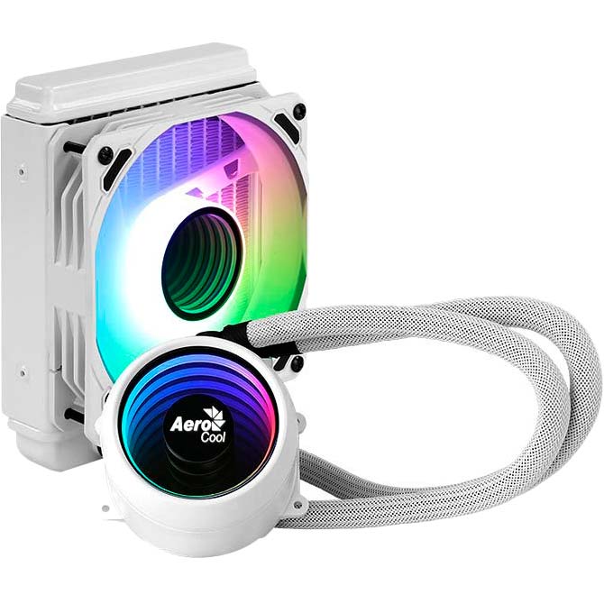 Система водяного охлаждения AeroCool Mirage L120 White (ACLA-MR12127.72)