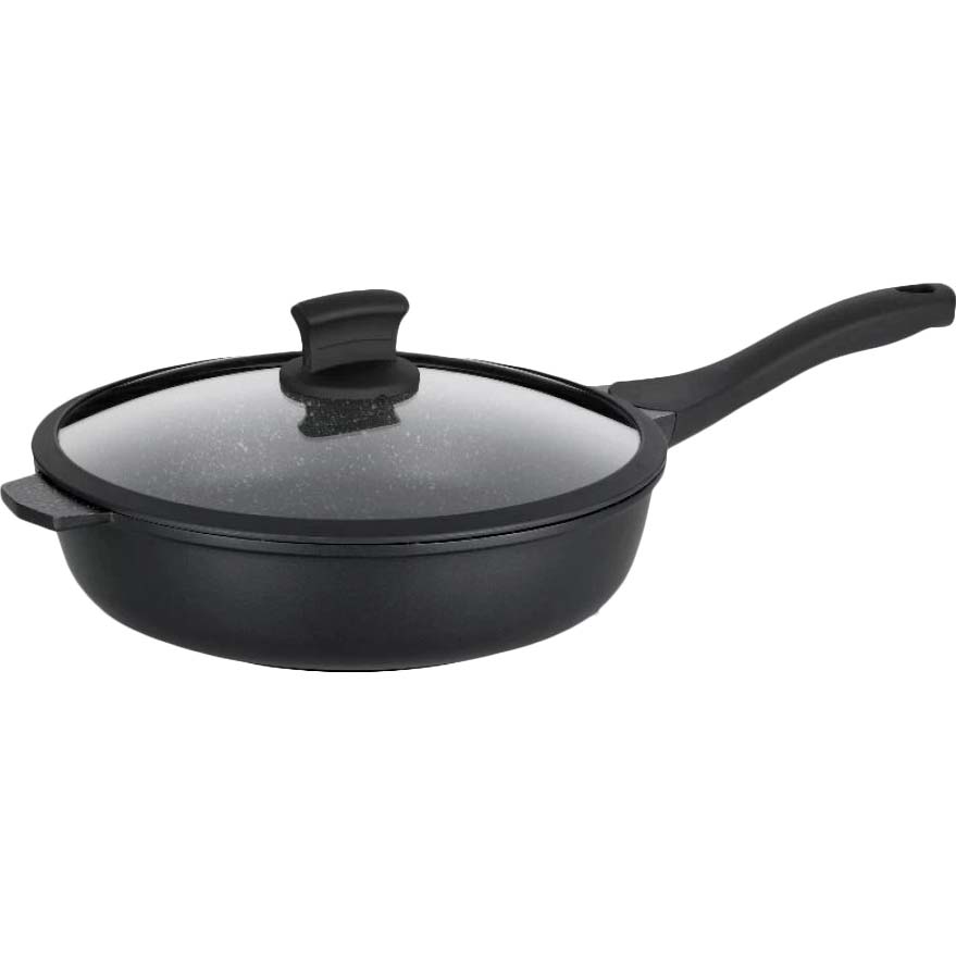 Сотейник з кришкою KELA Stella Nova 28 см Black (12227)