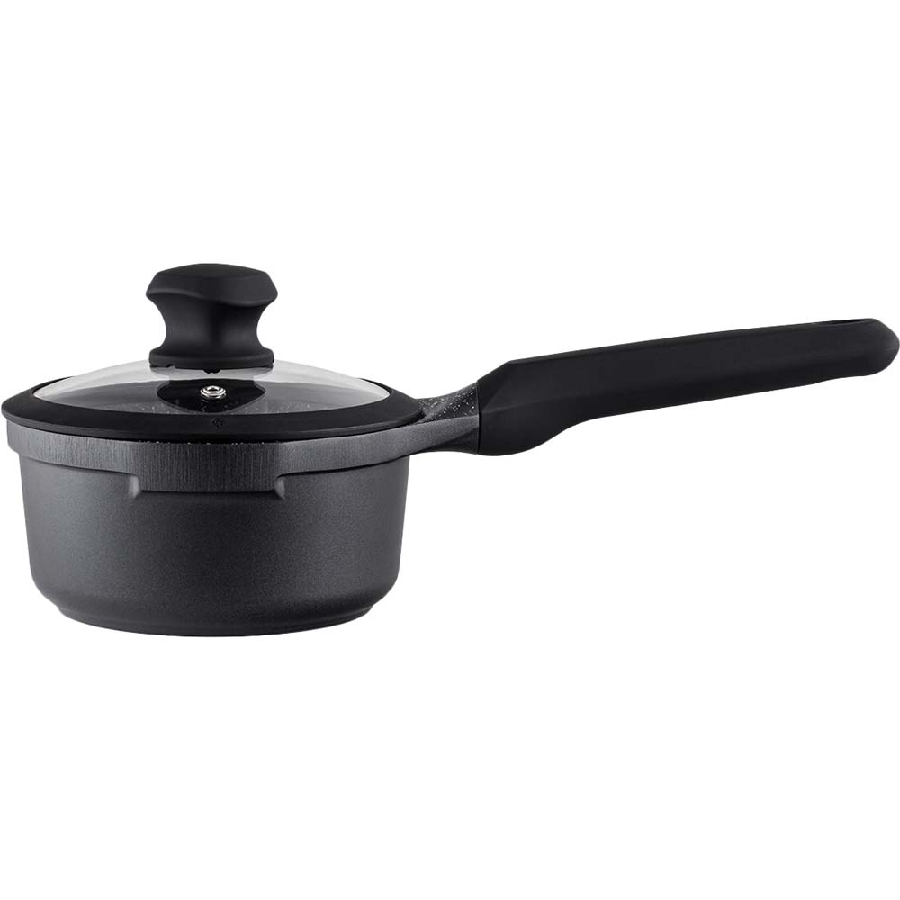 Сотейник VINZER із кришкою Kuro Induction Line 16 см 1.2 л (50426) Сотейник VINZER із кришкою Kuro Induction Line 16 см 1.2 л (50426)