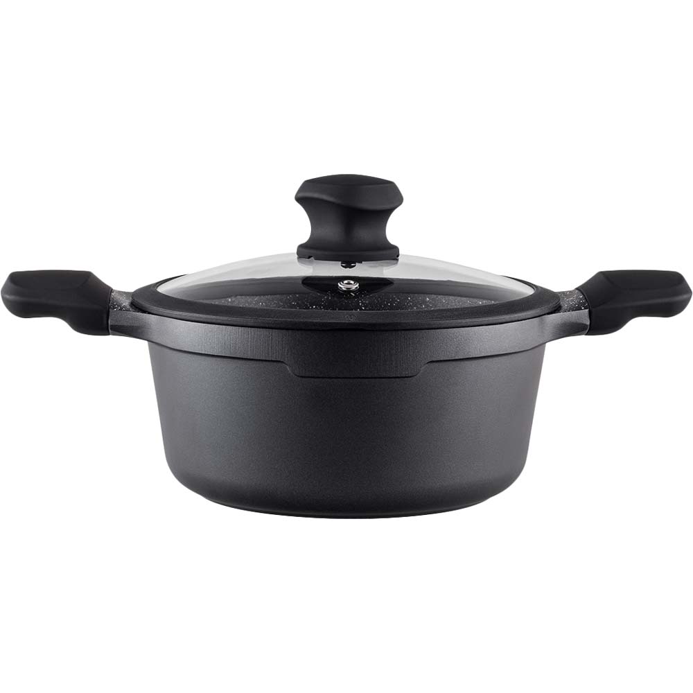 Кастрюля VINZER Kuro Induction Line 3.7 л Black (50428) Кастрюля VINZER Kuro Induction Line 3.7 л Black (50428)