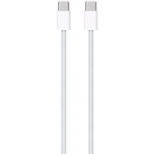 Кабель APPLE USB Type-C - USB Type-C Woven Charge Cable 1 м White (MQKJ3ZM/A)