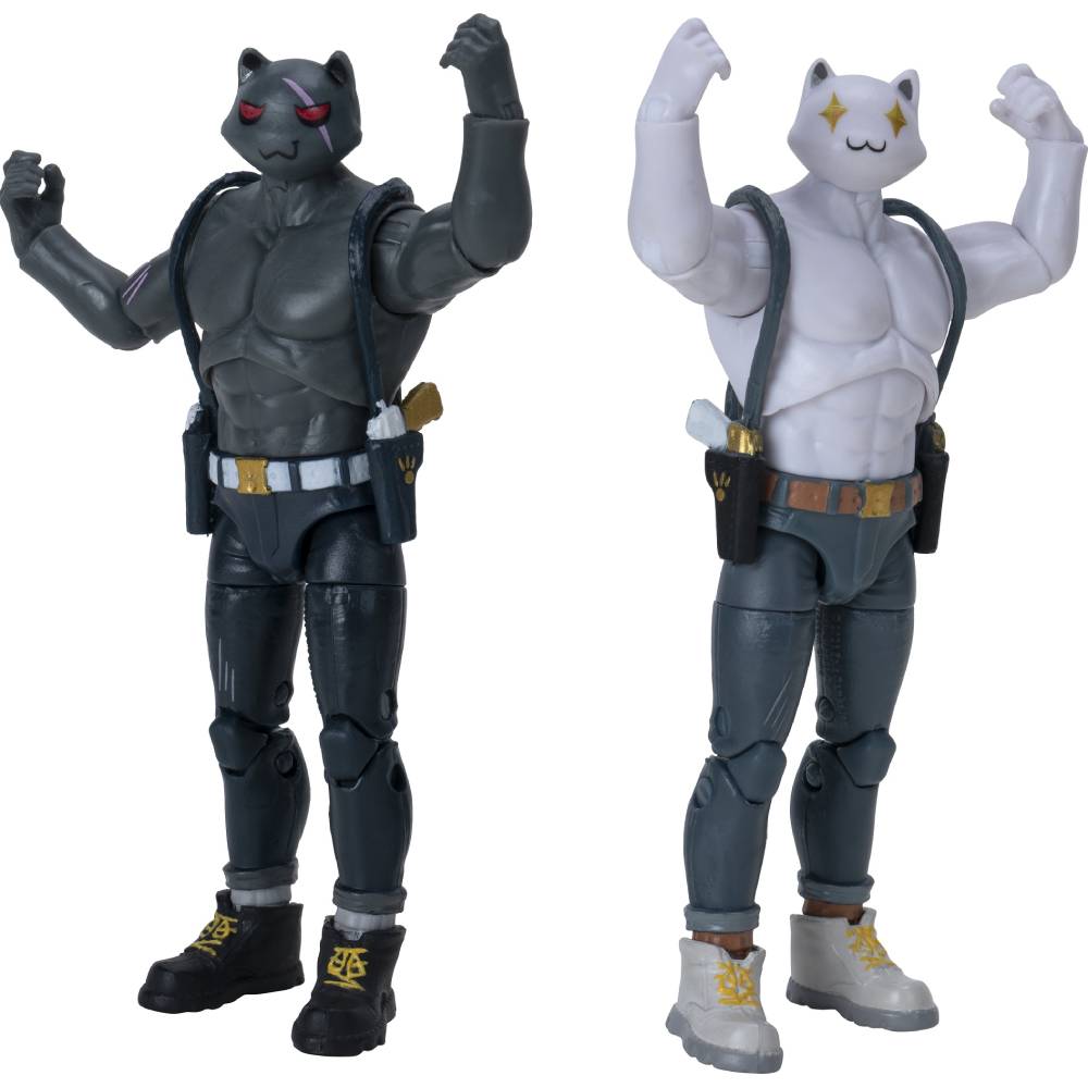 Набір фігурок FORTNITE Jazwares Fortnite 2 Figure Pack Agent's Room Meowcles (FNT0647)