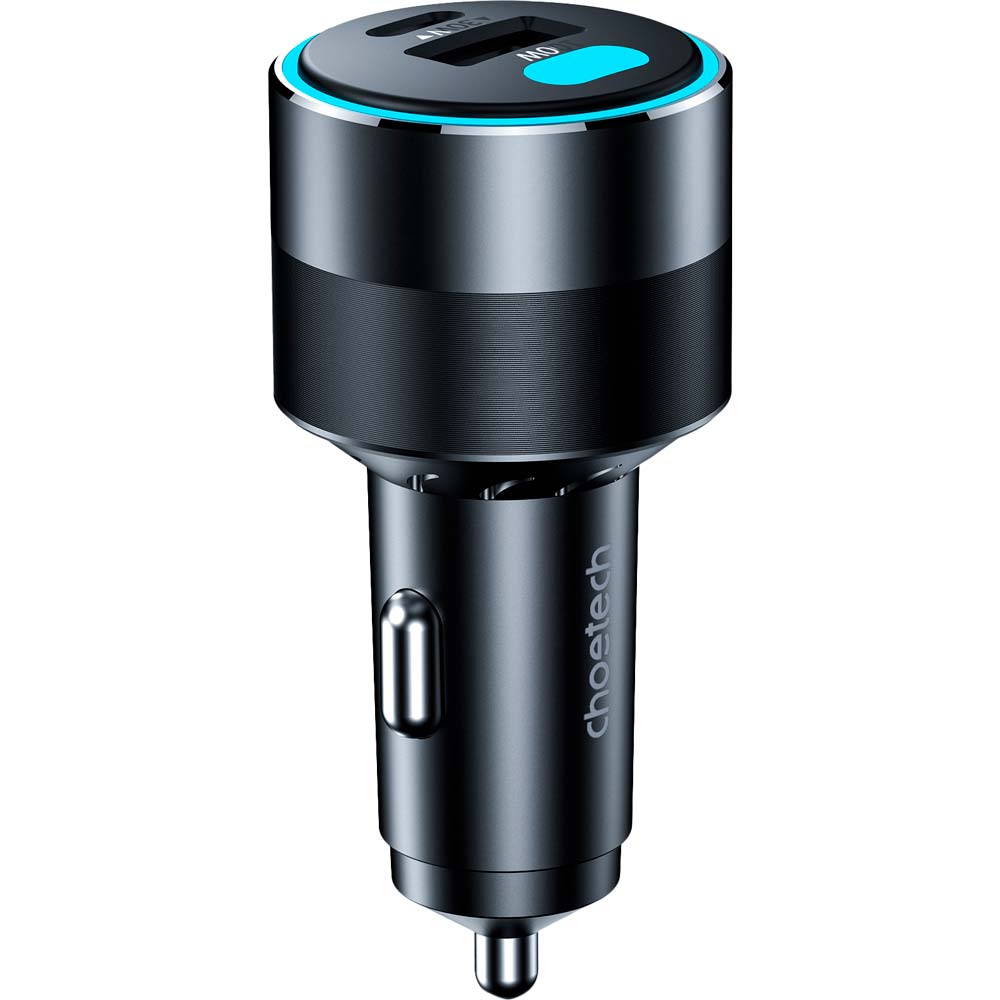 Автомобильное зарядное устройство CHOETECH TC0011-BK Black