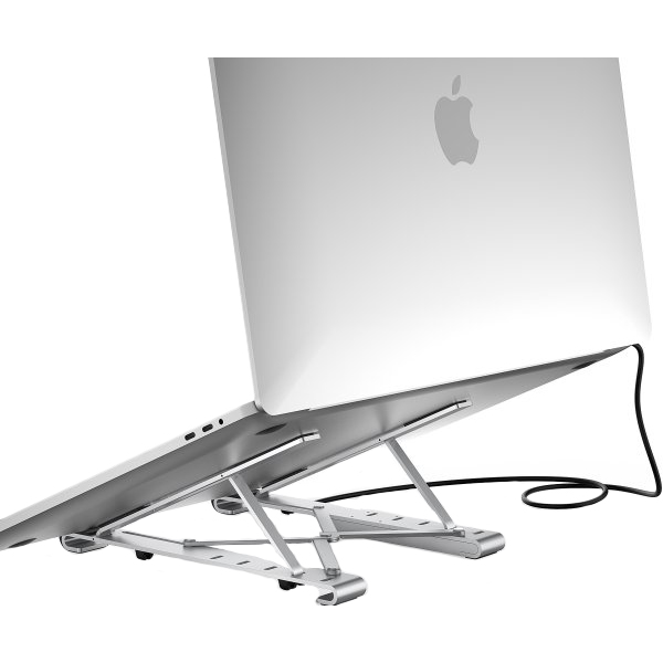 Подставка для ноутбука CHOETECH док станция USB-C 7-в-1 (HUB-M43-SL) Вес 418