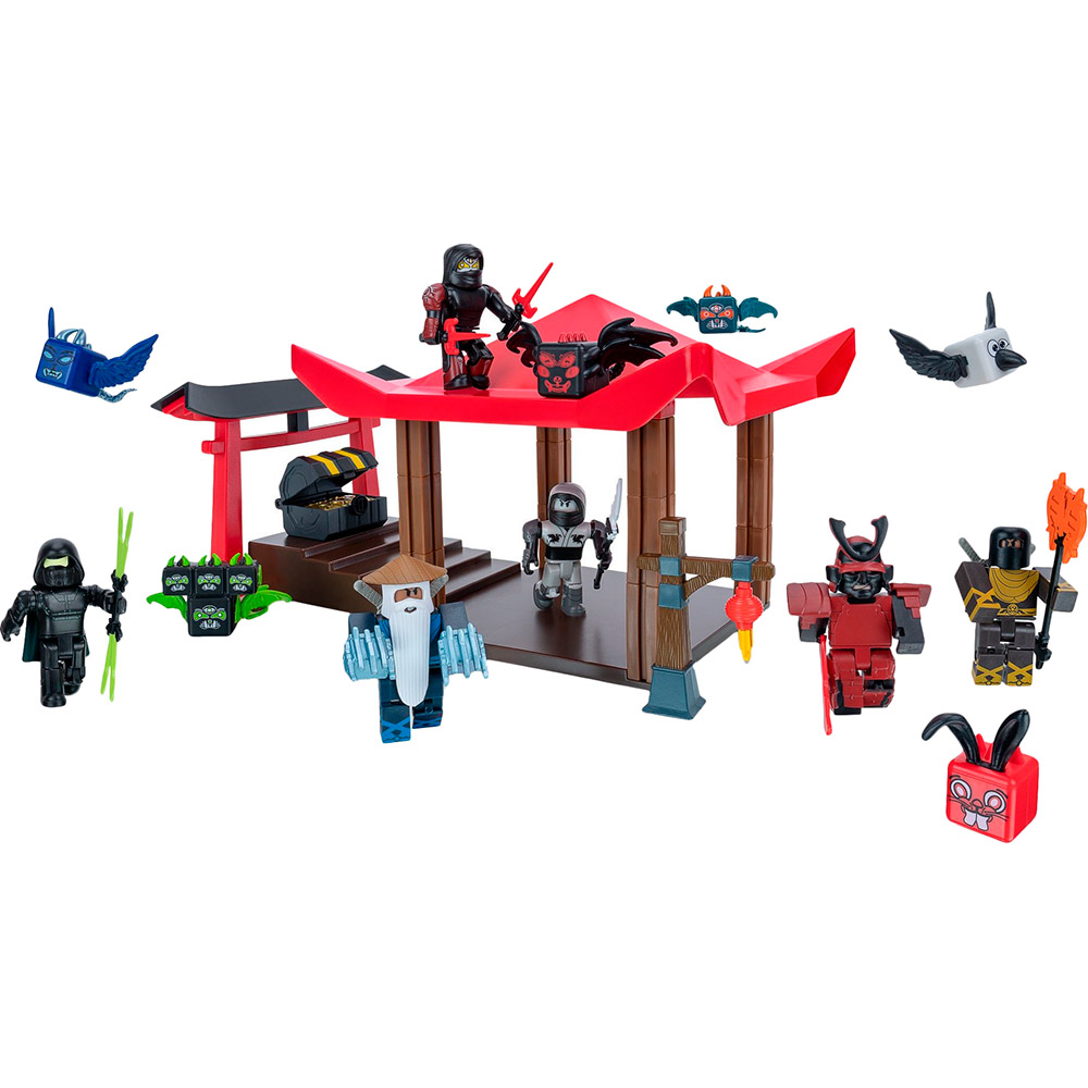 Ігровий набір ROBLOX Deluxe Playset Ninja Legends W10 6 фігурок та аксесуари (ROB0497) Для кого універсально