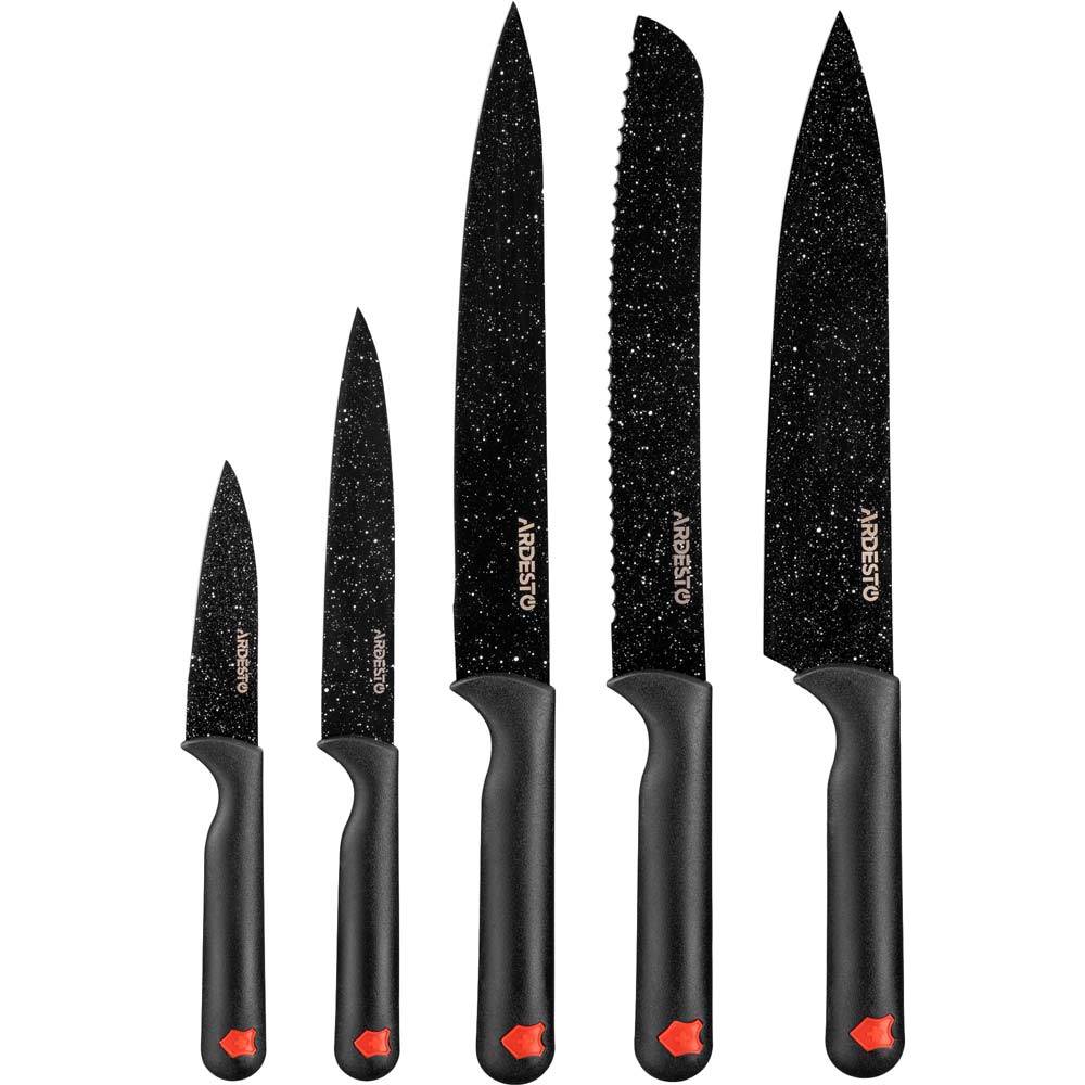 Набор ножей ARDESTO Black Mars 5 пр (AR2105BR)