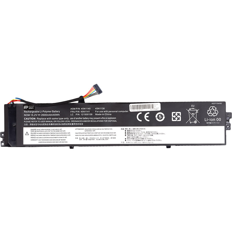 Акумулятор для ноутбуків LENOVO ThinkPad S3 S431 (45N1138) 15.2V 2600mAh (NB481774)