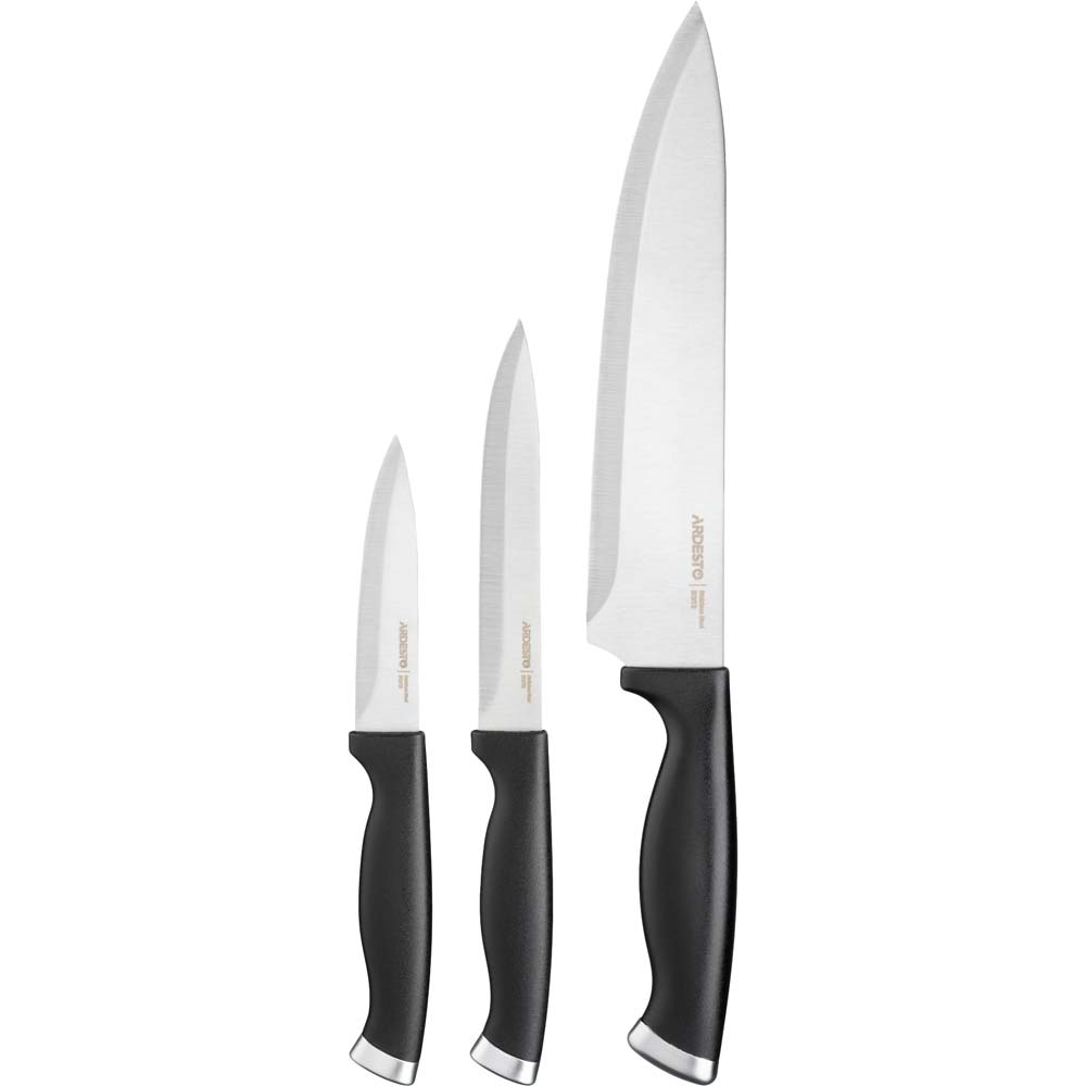 Набор ножей ARDESTO Gemini Gourmet Black 3 пр (AR2103BL)
