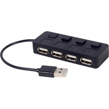 USB-хаб GEMBIRD 4 порта Black (UHB-U2P4-05)