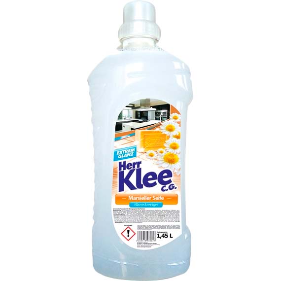 Фото - Інша побутова хімія Herr Klee Універсальна рідина для миття Klee Marseiller Seife 1.45 л (040-7302 \ 040 