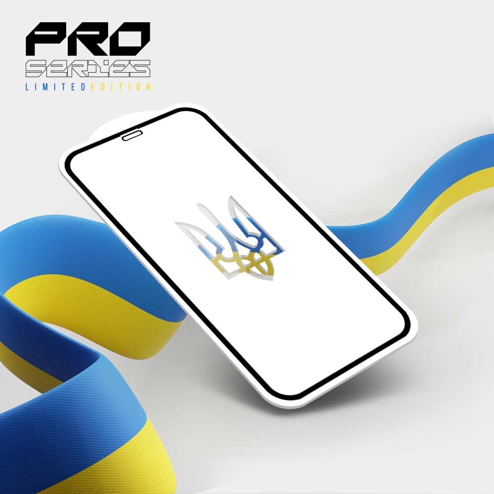Захисне скло ARMORSTANDART Pro 3D LE для Apple iPhone 14 Pro Black (ARM65658) Покриття глянець