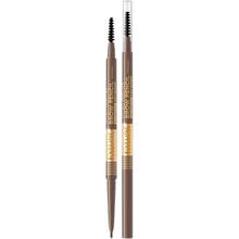 Водостійкий олівець для брів Eveline №02 Soft Brown серії Micro Precise Brow Pencil 6 г (5903416017448)