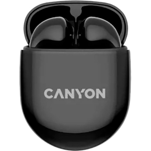 Гарнітура CANYON TWS-6 Black (CNS-TWS6B)