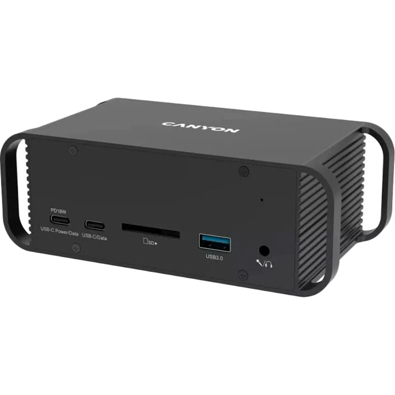 Док-станція CANYON HDS-95ST USB-C 14-в-1 Black (CNS-HDS95ST) Док-станція CANYON HDS-95ST USB-C 14-в-1 Black (CNS-HDS95ST)