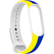 Ремінець ARMORSTANDART New Style для Xiaomi Mi Band 7/6/5 Blue/Yellow (ARM61907)