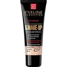 Тональний крем EVELINE PROF.ART Make-Up 3 в 1 Слоновая кость (5901761993783)