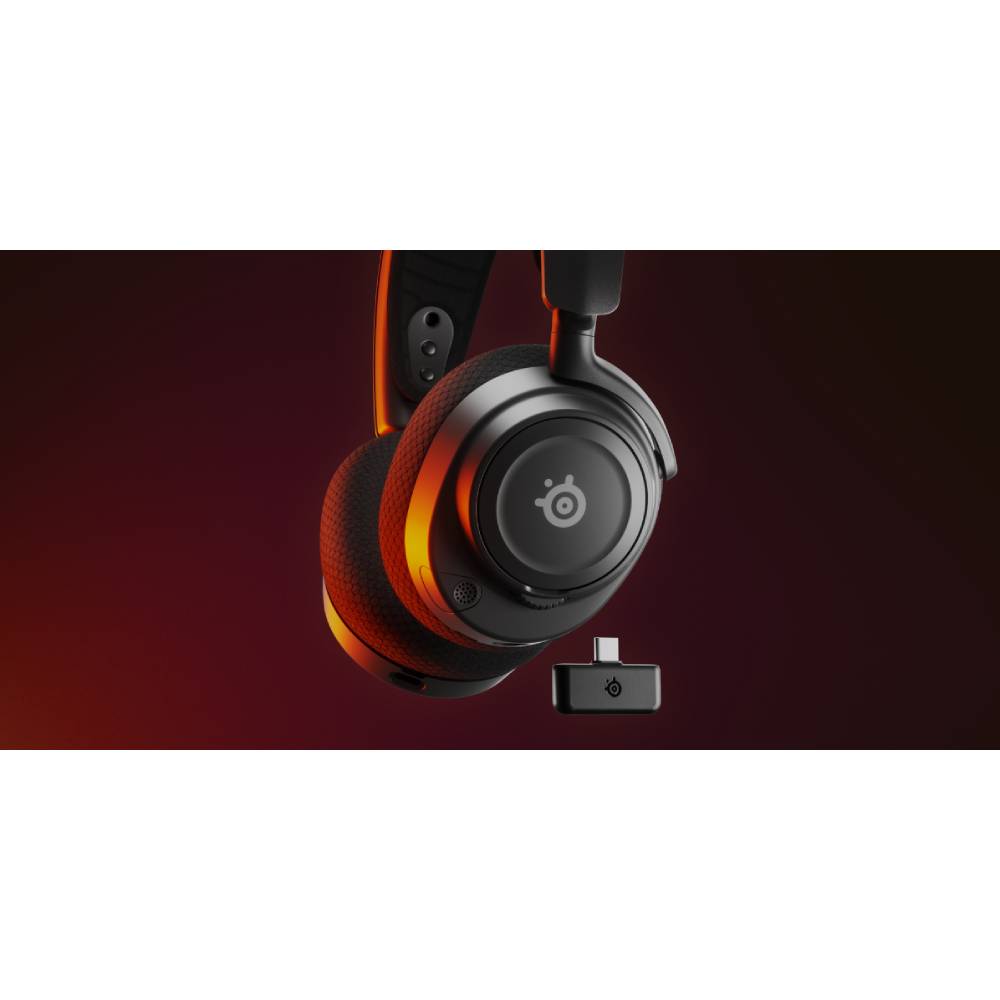 Гарнитура STEELSERIES Arctis Nova 7 Wireless Black (61553) Особенности выдвижной микрофон