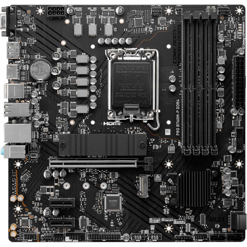 Материнская плата MSI PRO B760M-P DDR4 (911-7E02-001)