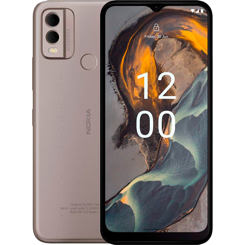 Смартфон NOKIA C22 3/64 Gb Dual Sim Sand (SP01Z01Z3042Y)