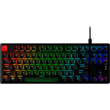 Клавиатура HYPERX Alloy Origins Core PBT Aqua USB RGB ENG/RU Black (639N9AA)