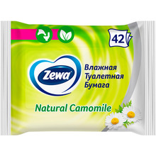 Папір туалетний вологий Zewa Natural Camomile 42 шт (7322540796520)