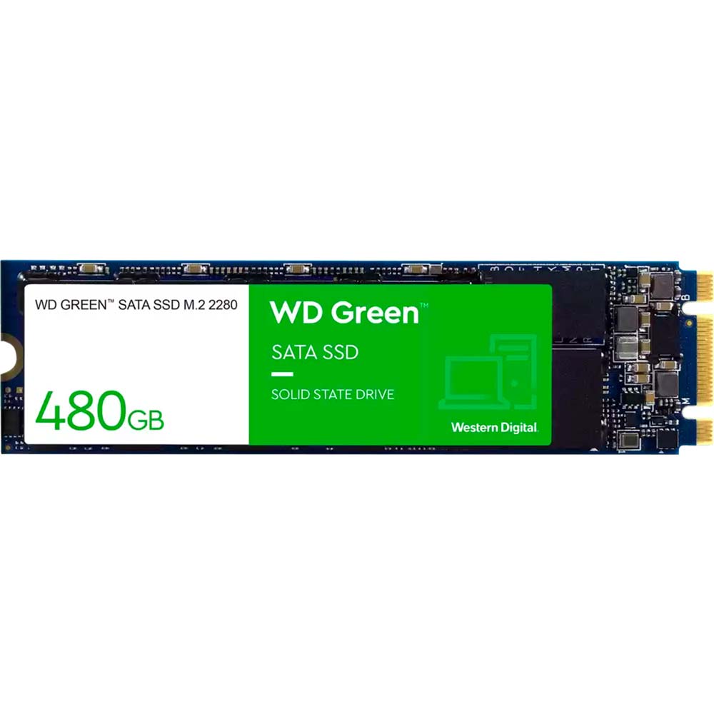 SSD накопичувач Western Digital Green 480GB M.2 SLC (WDS480G3G0B)